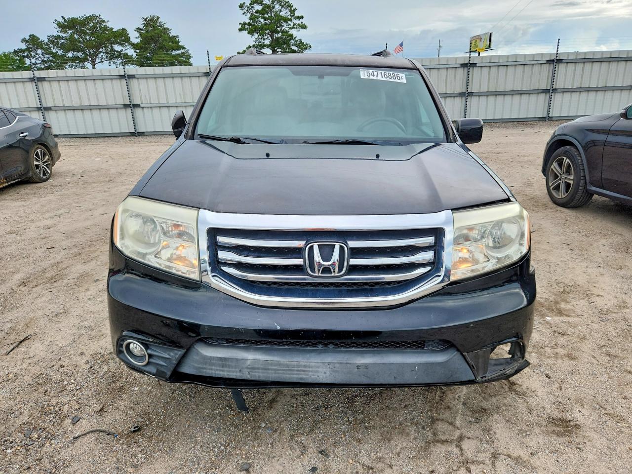 2013 Honda Pilot Exl Black vin: 5FNYF3H55DB038527
