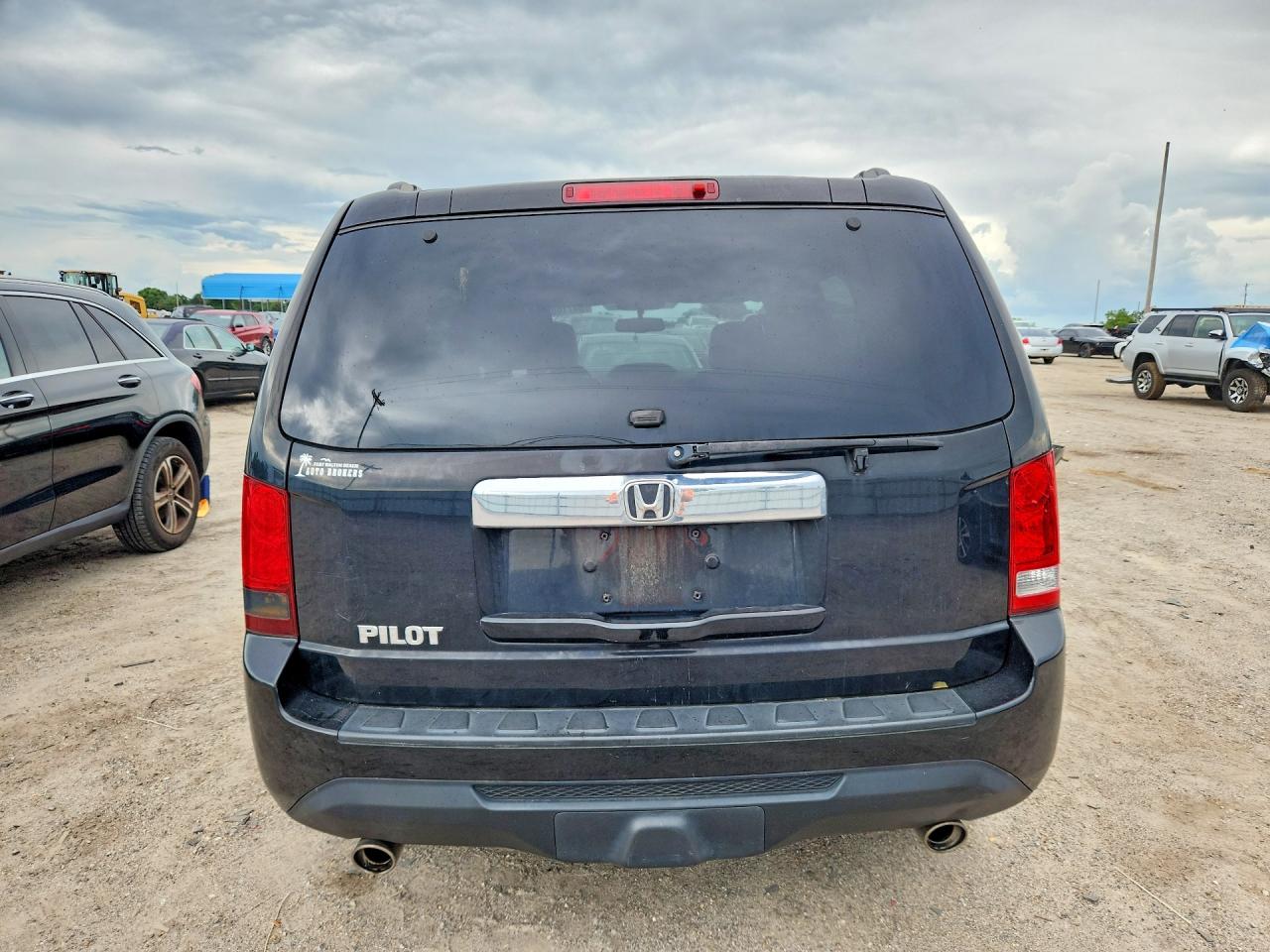 2013 Honda Pilot Exl Black vin: 5FNYF3H55DB038527