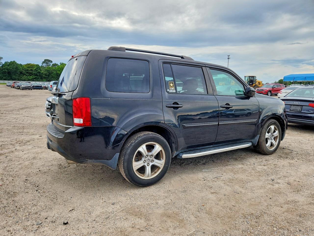 2013 Honda Pilot Exl Black vin: 5FNYF3H55DB038527