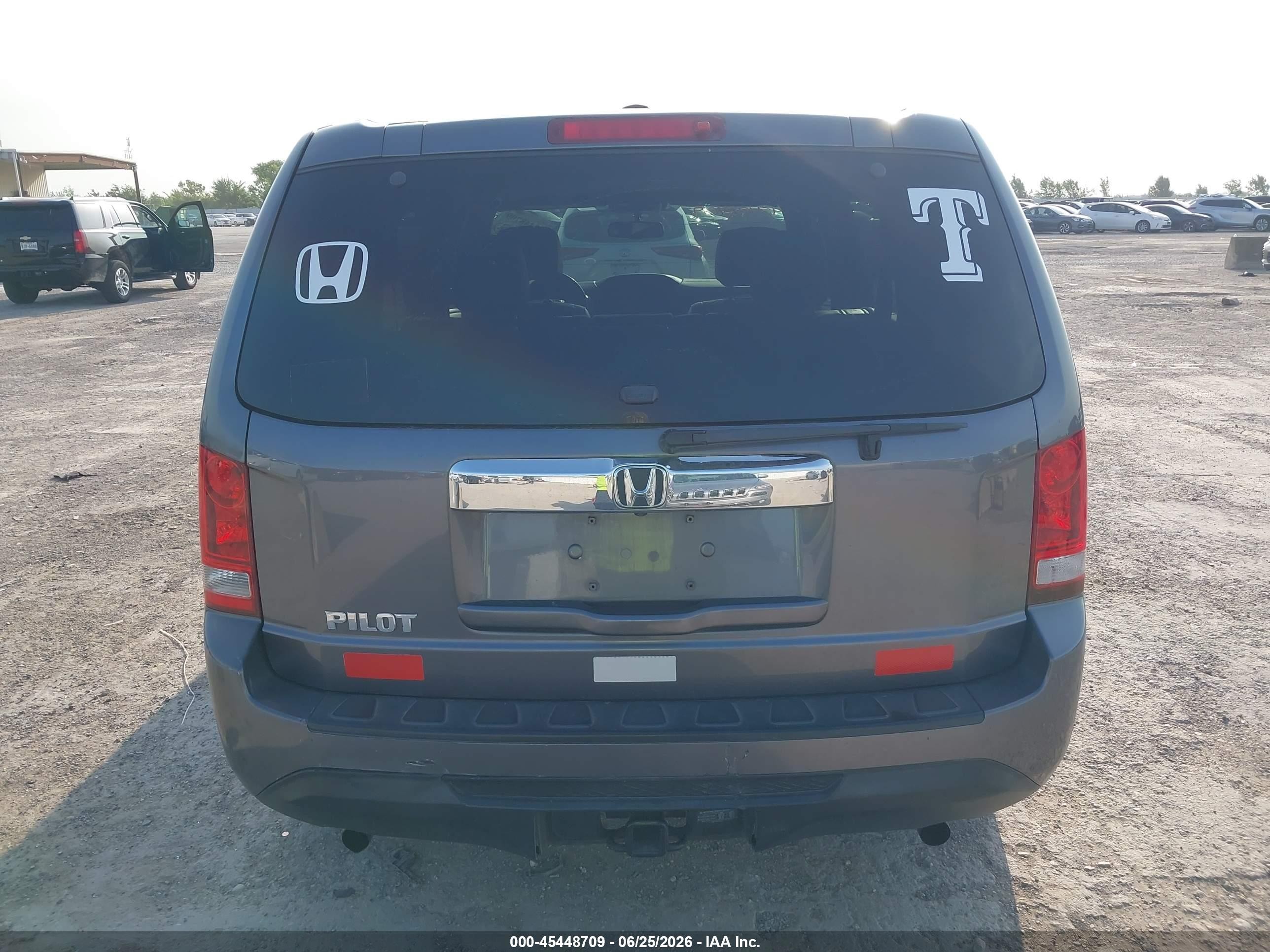 2014 Honda Pilot Ex-l Gray vin: 5FNYF3H55EB011118