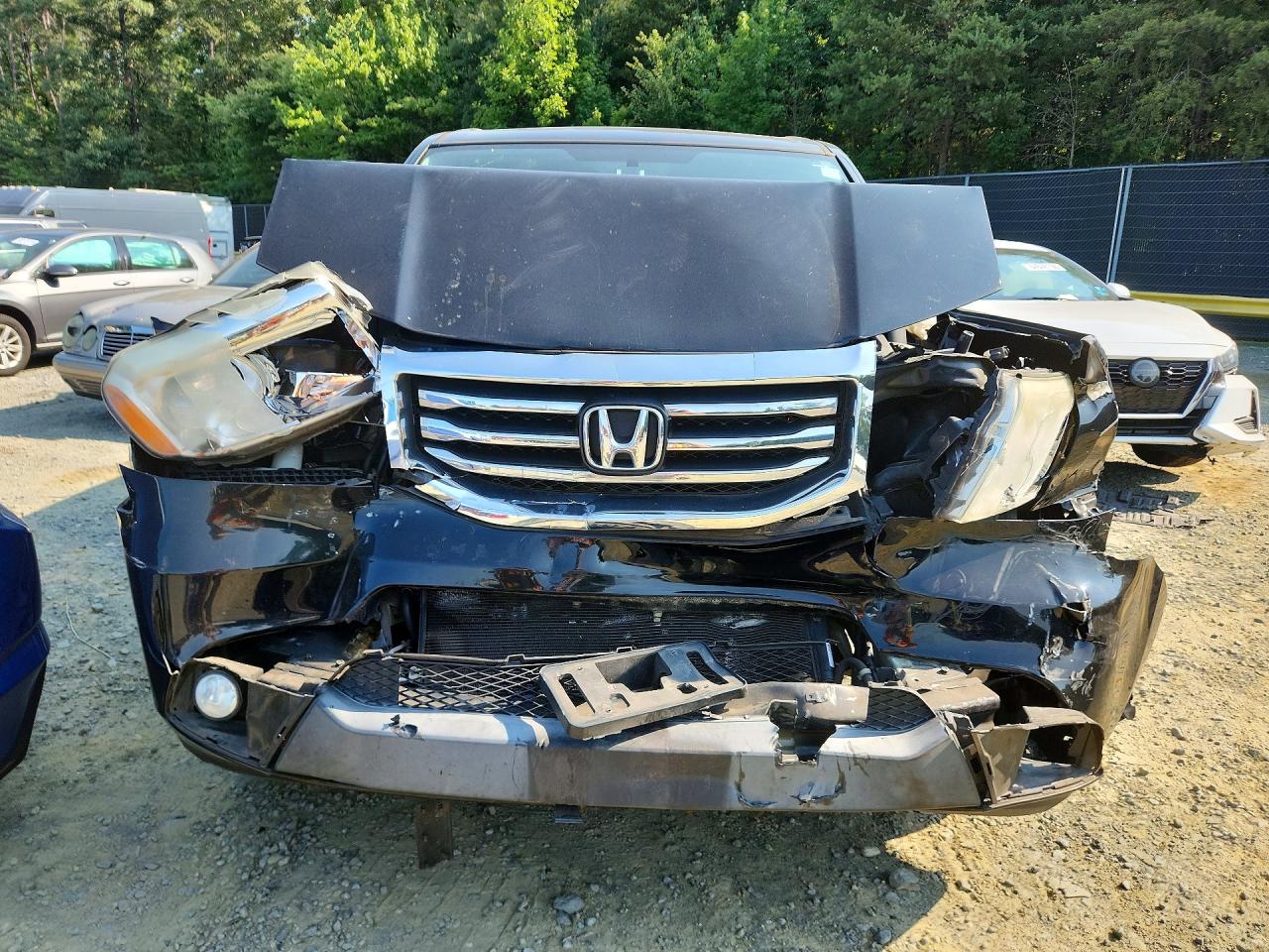 2014 Honda Pilot Exl Черный vin: 5FNYF3H55EB015413