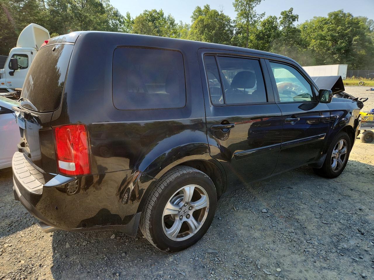 2014 Honda Pilot Exl Черный vin: 5FNYF3H55EB015413