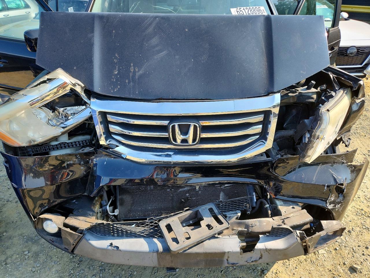 2014 Honda Pilot Exl Черный vin: 5FNYF3H55EB015413