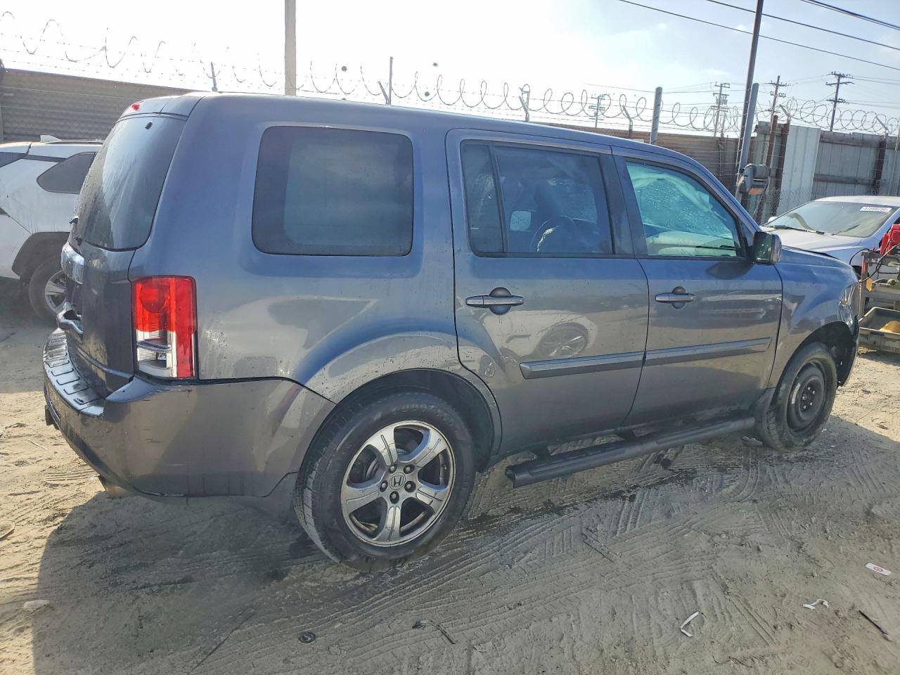 2014 Honda Pilot Exl Gray vin: 5FNYF3H55EB026301