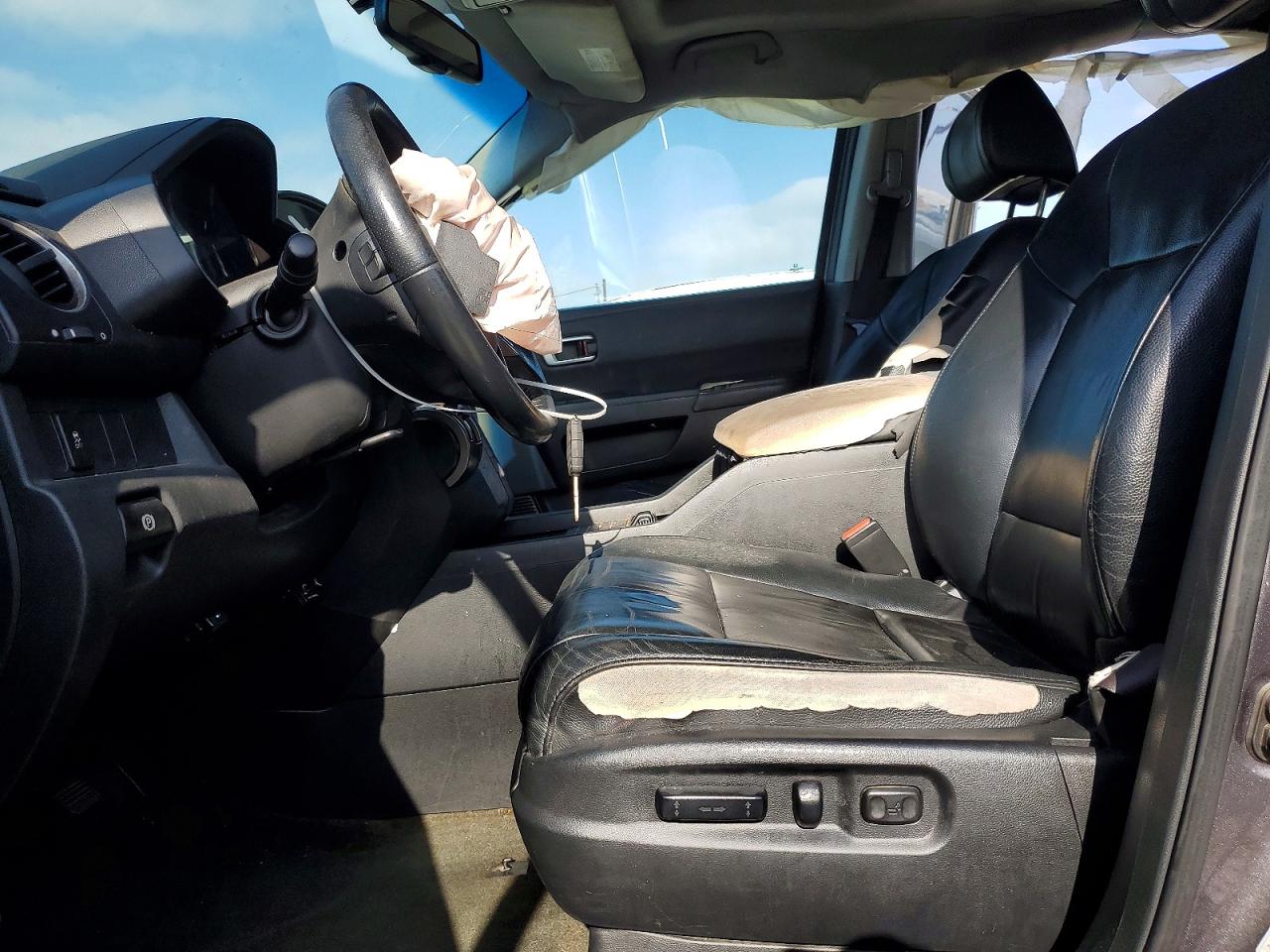 2014 Honda Pilot Exl Gray vin: 5FNYF3H55EB026301