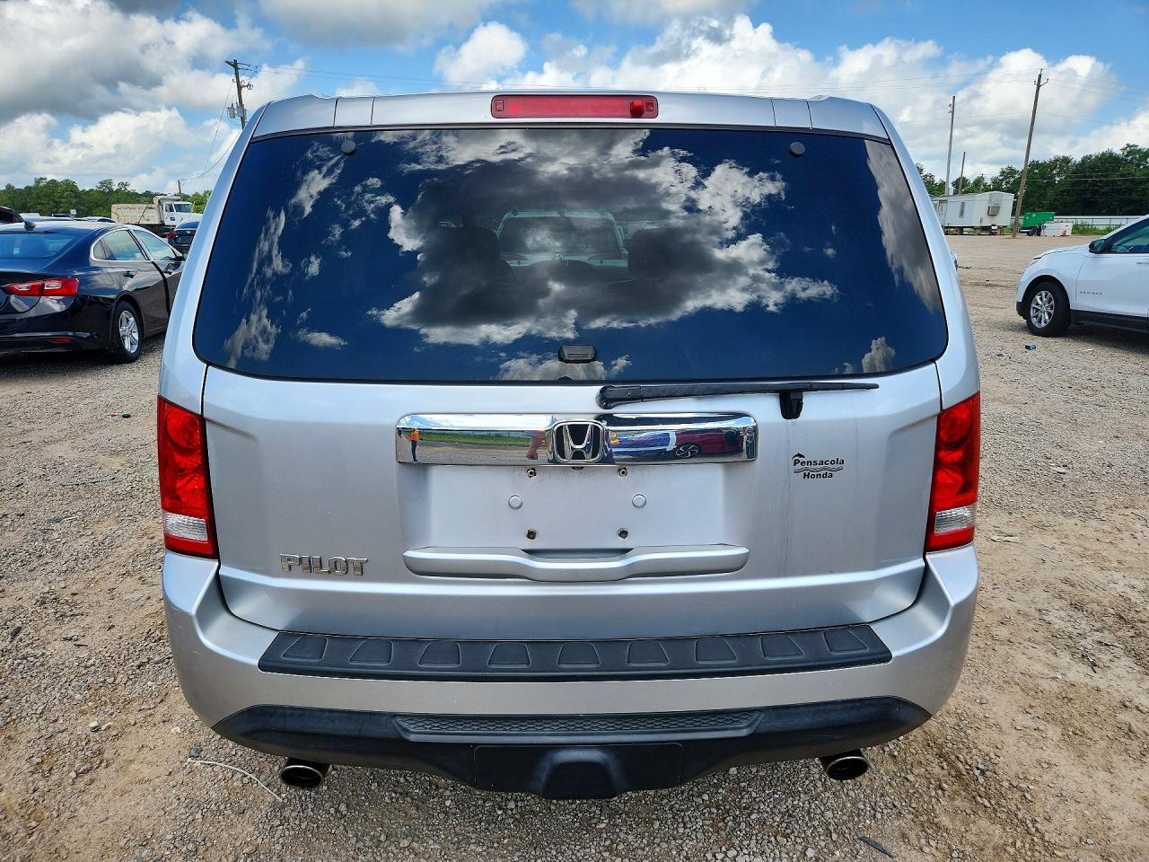 2015 Honda Pilot Exl Silver vin: 5FNYF3H55FB019253