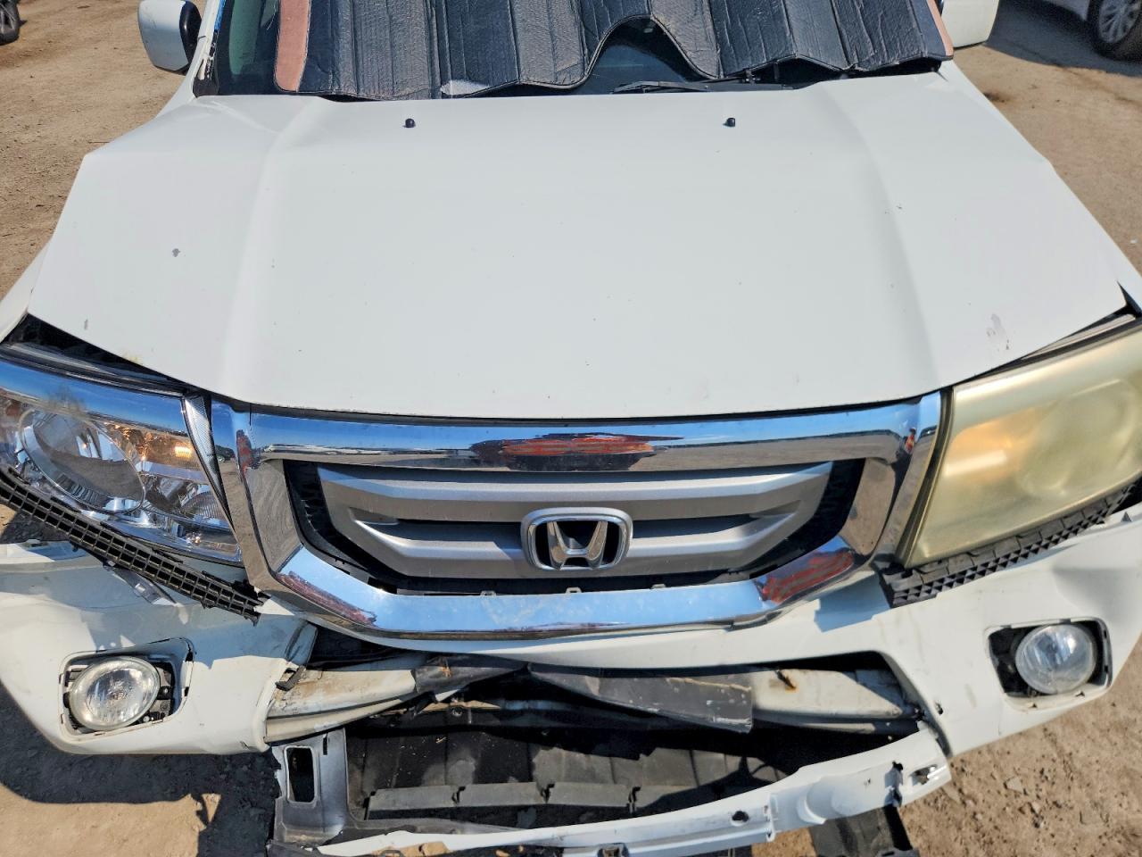 2011 Honda Pilot Exl White vin: 5FNYF3H56BB052630