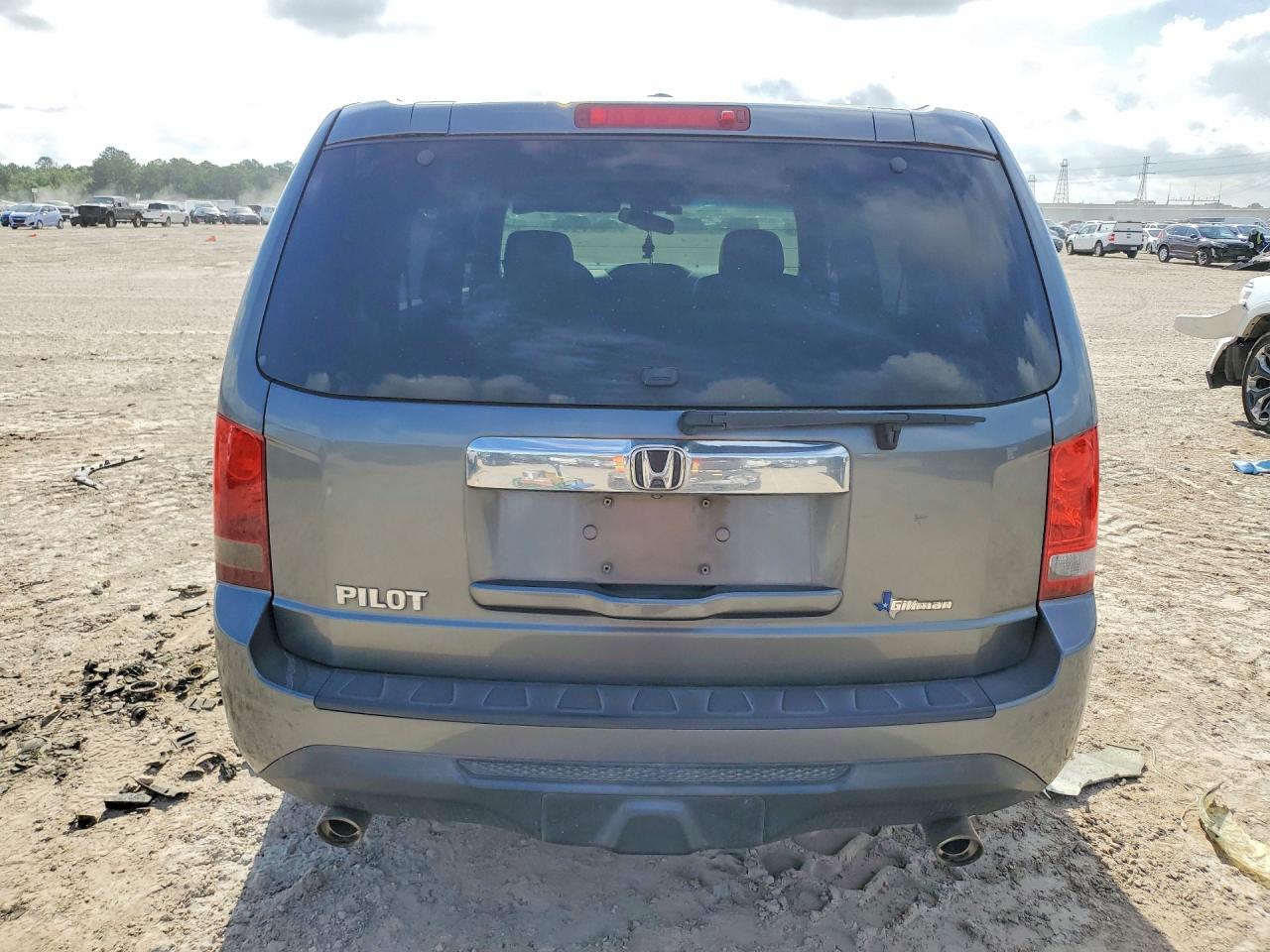 2012 Honda Pilot Exl Серый vin: 5FNYF3H56CB021315