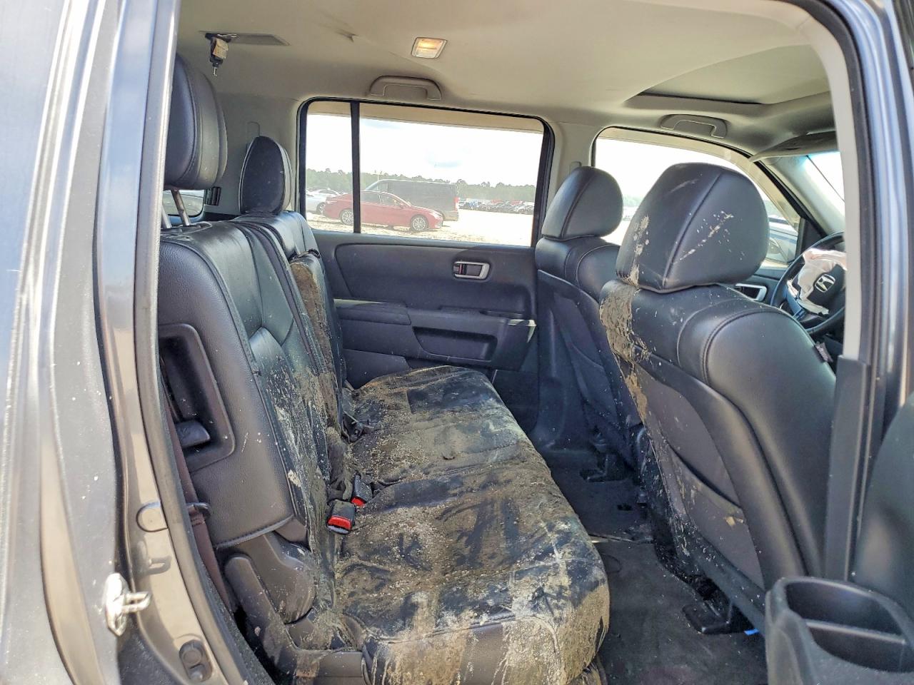 2012 Honda Pilot Exl Серый vin: 5FNYF3H56CB021315