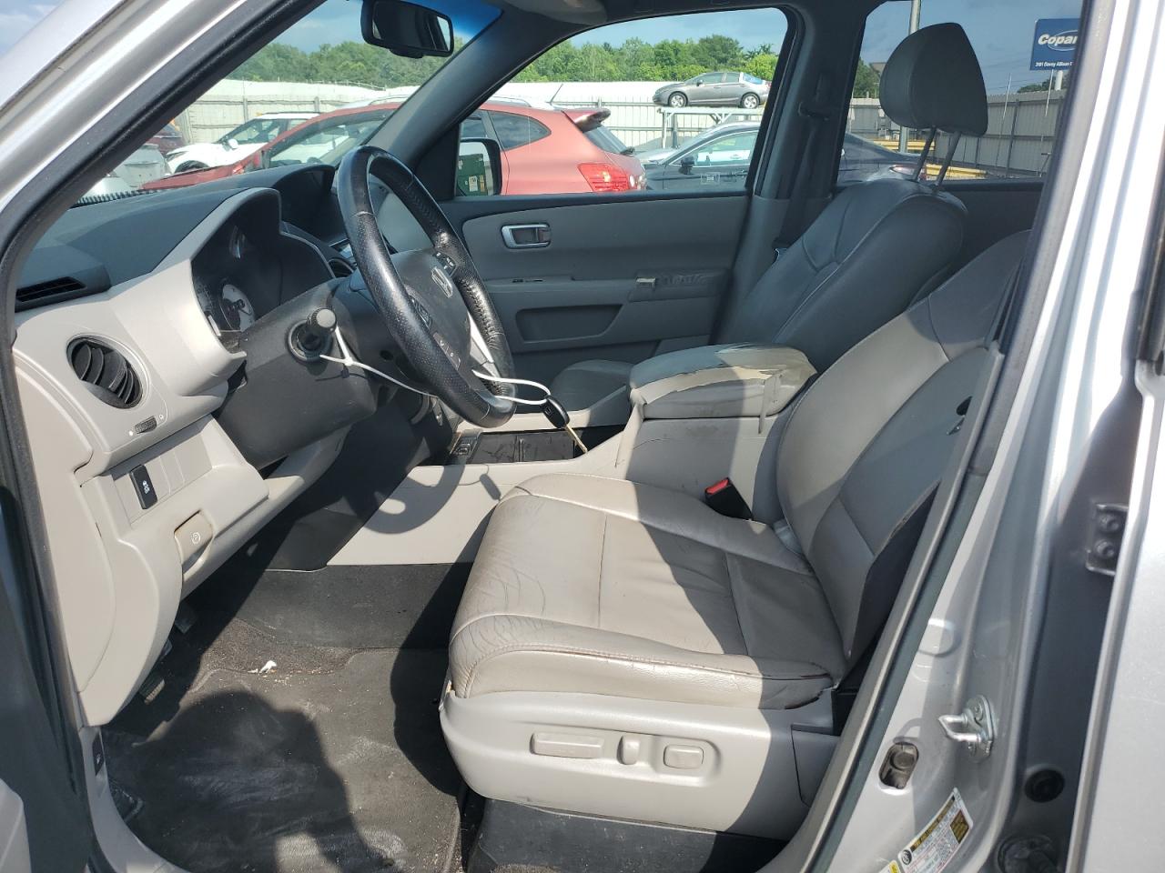2012 Honda Pilot Exl Silver vin: 5FNYF3H56CB035926