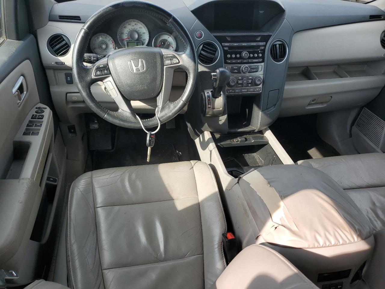 2012 Honda Pilot Exl Silver vin: 5FNYF3H56CB035926