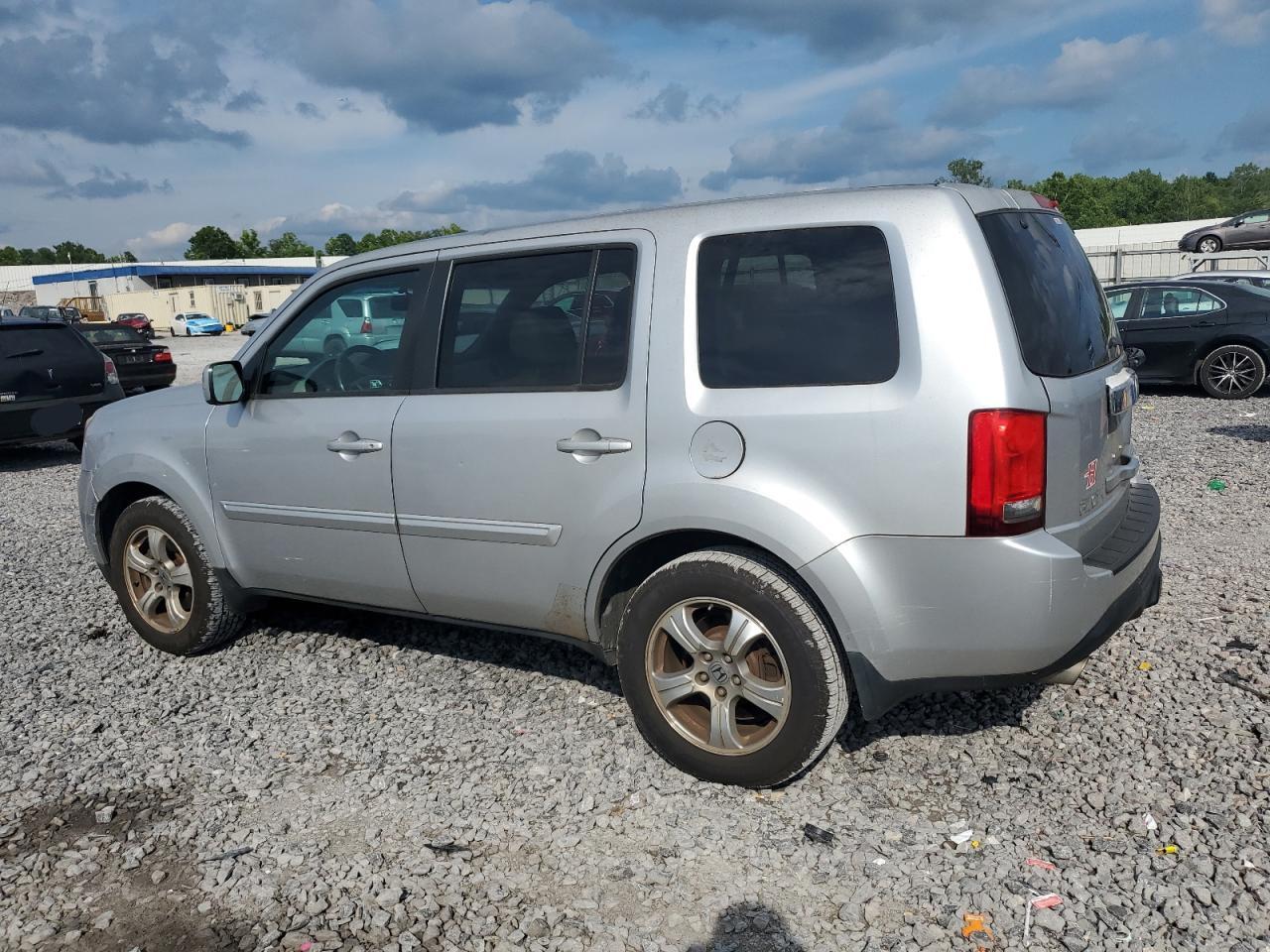 2012 Honda Pilot Exl Silver vin: 5FNYF3H56CB035926