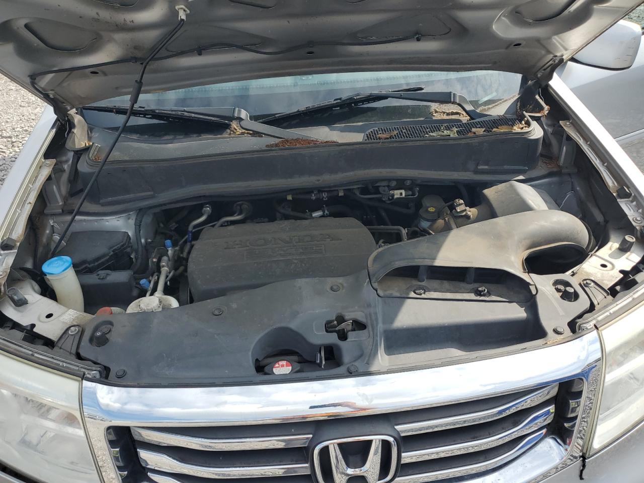 2012 Honda Pilot Exl Silver vin: 5FNYF3H56CB035926