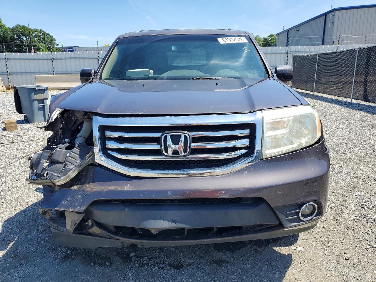 2012 Honda Pilot Exl Brown vin: 5FNYF3H56CB044318
