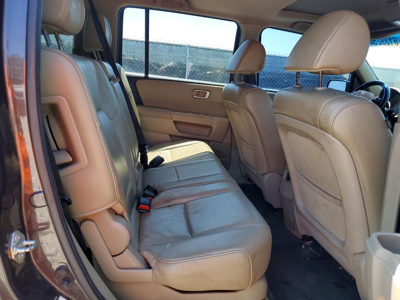2012 Honda Pilot Exl Brown vin: 5FNYF3H56CB044318