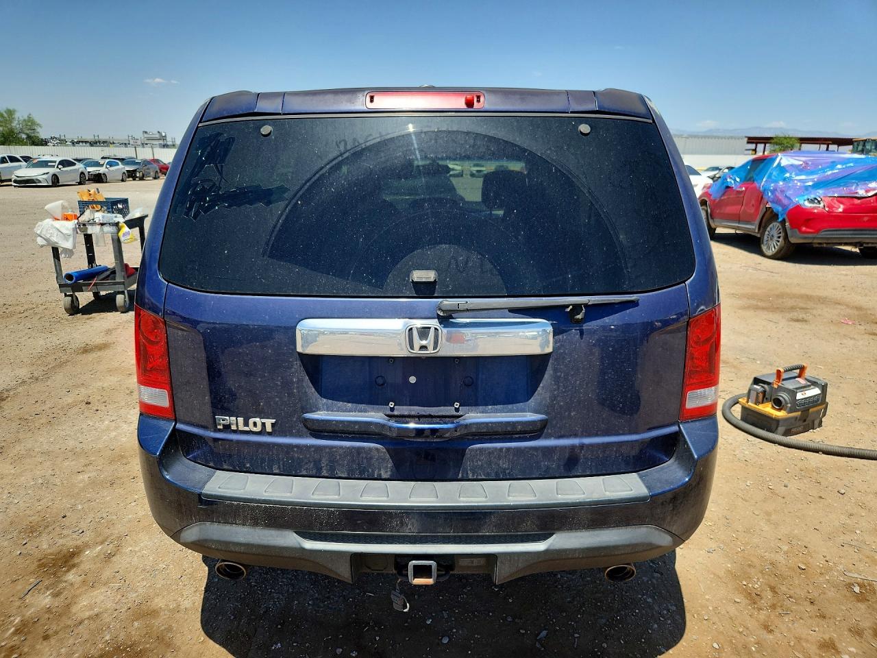 2013 Honda Pilot Exl Синий vin: 5FNYF3H56DB016536