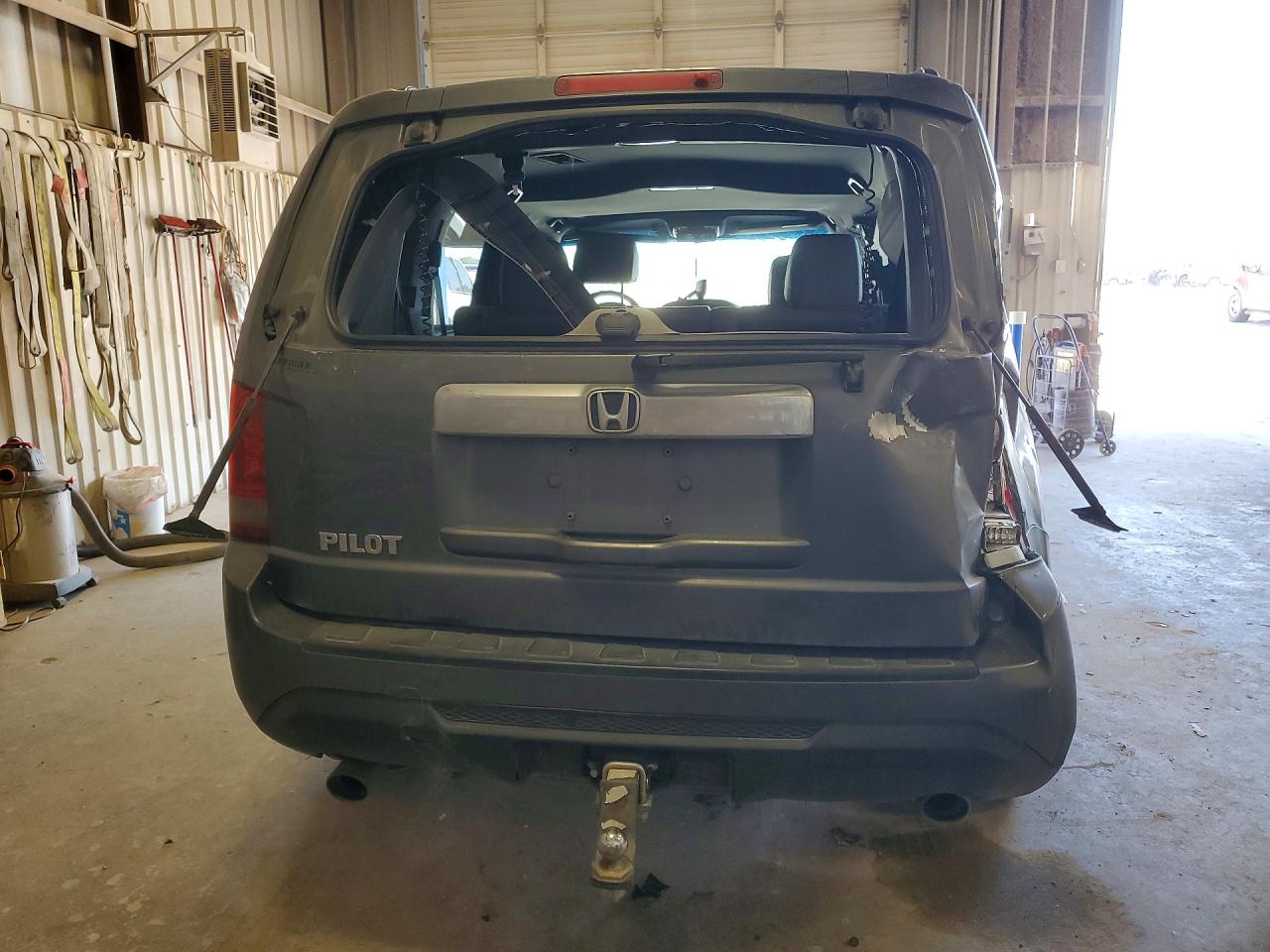2013 Honda Pilot Exl Серый vin: 5FNYF3H56DB026127