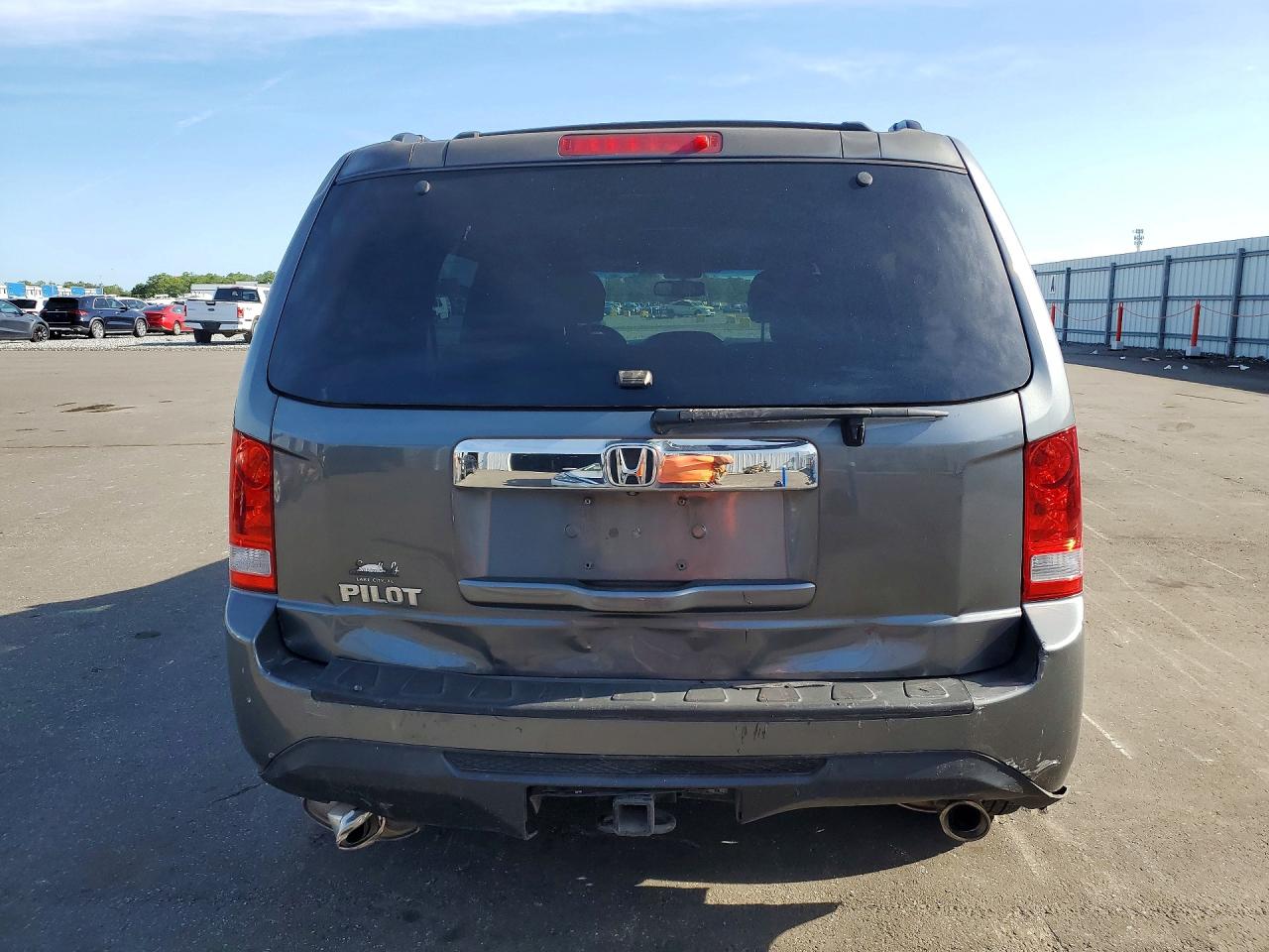 2013 Honda Pilot Exl Gray vin: 5FNYF3H56DB026841