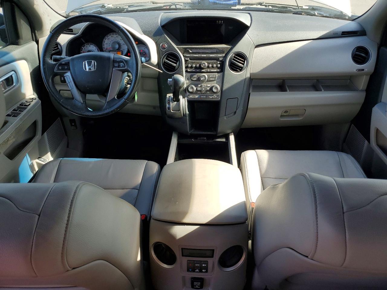 2013 Honda Pilot Exl Gray vin: 5FNYF3H56DB026841