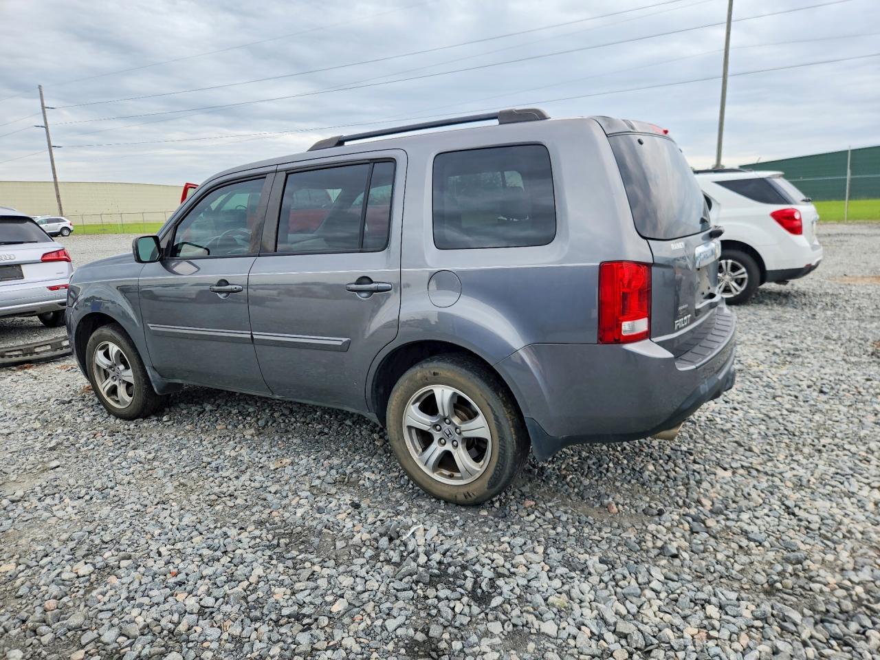 2013 Honda Pilot Exl Серый vin: 5FNYF3H56DB028217