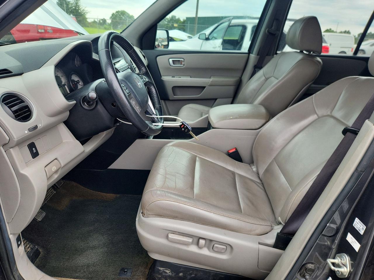 2013 Honda Pilot Exl Серый vin: 5FNYF3H56DB028217