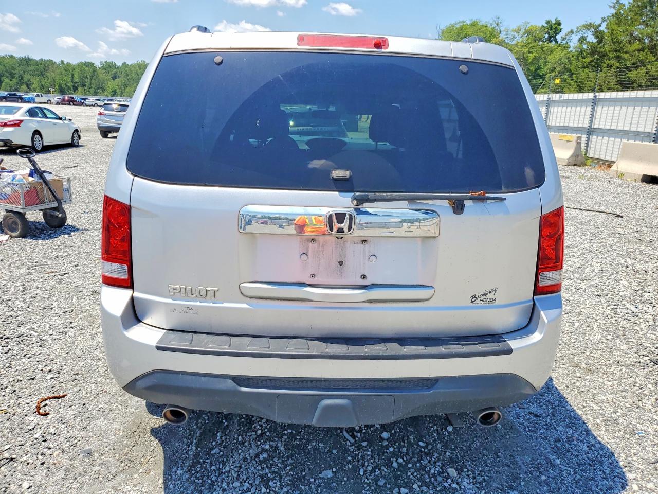 2013 Honda Pilot Exl Silver vin: 5FNYF3H56DB032669