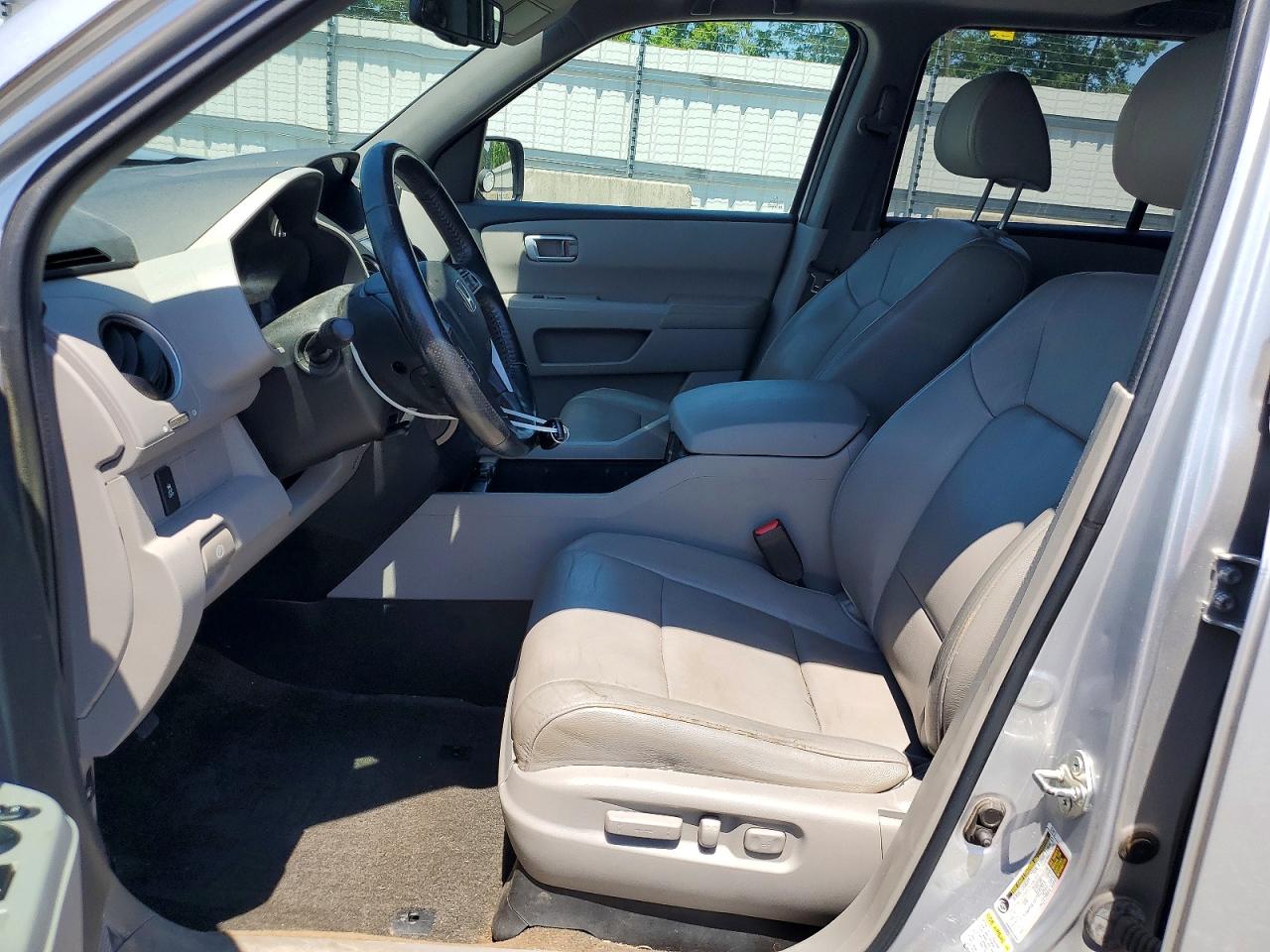 2013 Honda Pilot Exl Silver vin: 5FNYF3H56DB032669