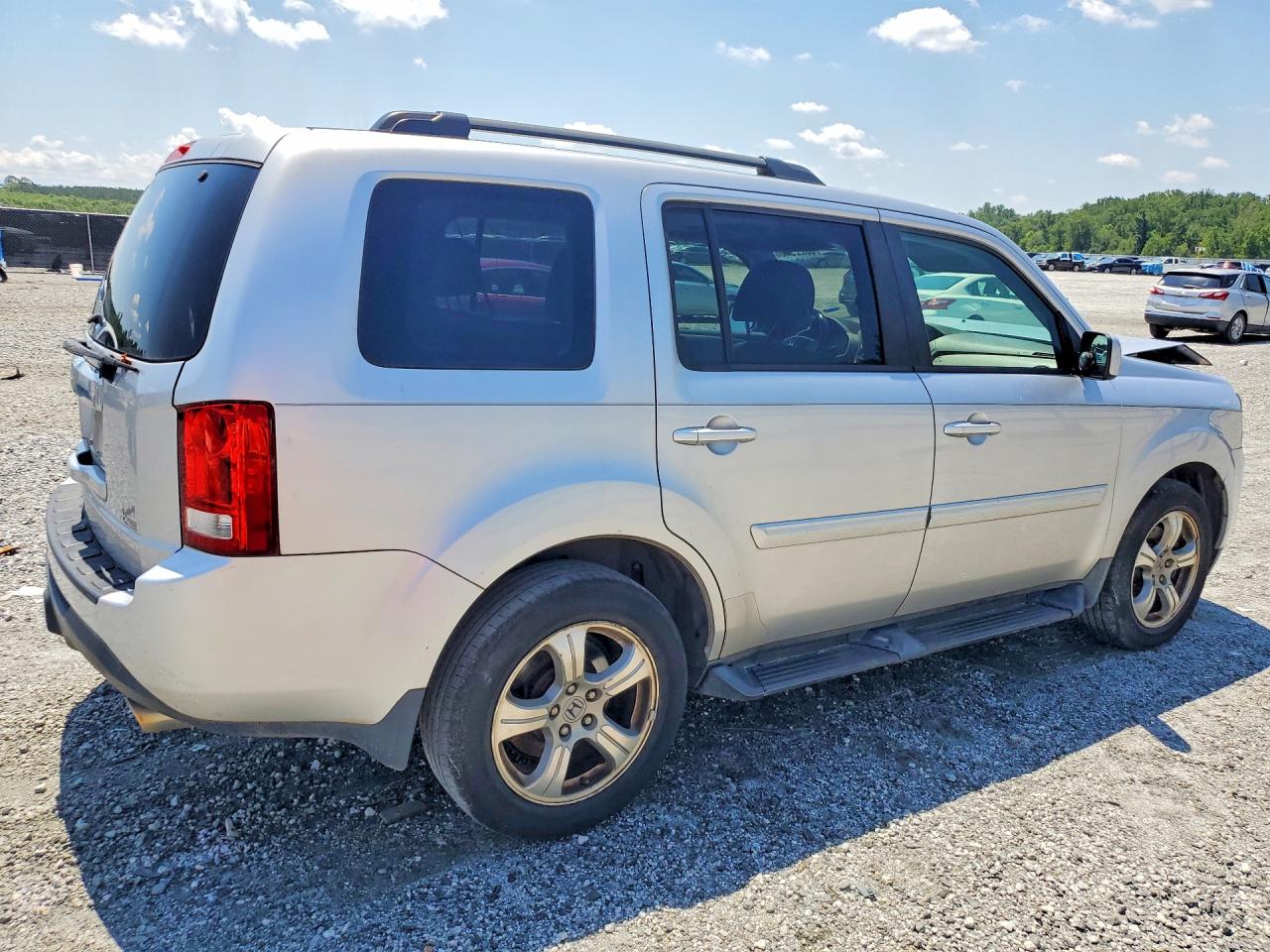 2013 Honda Pilot Exl Silver vin: 5FNYF3H56DB032669