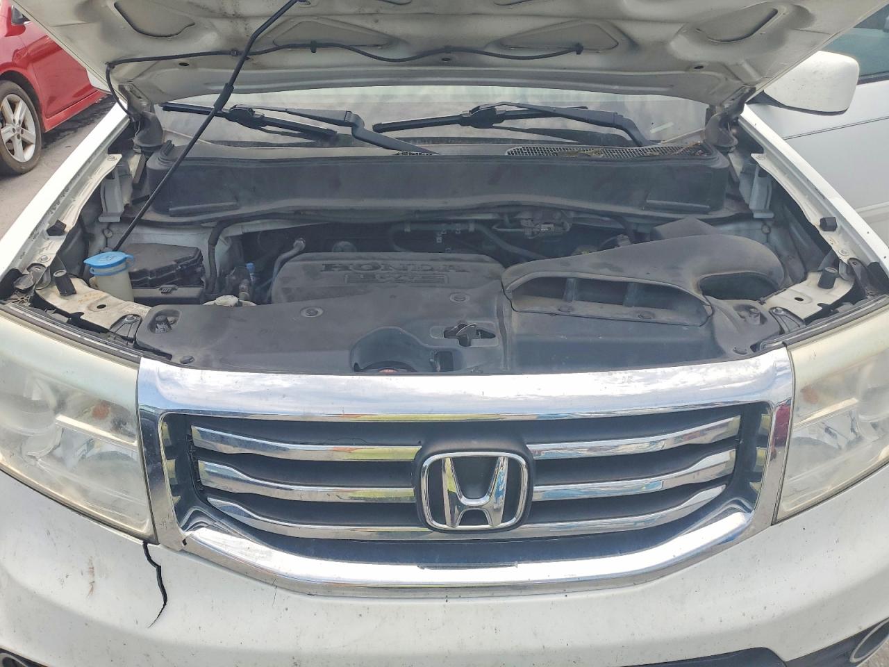 2013 Honda Pilot Exl Белый vin: 5FNYF3H56DB036110