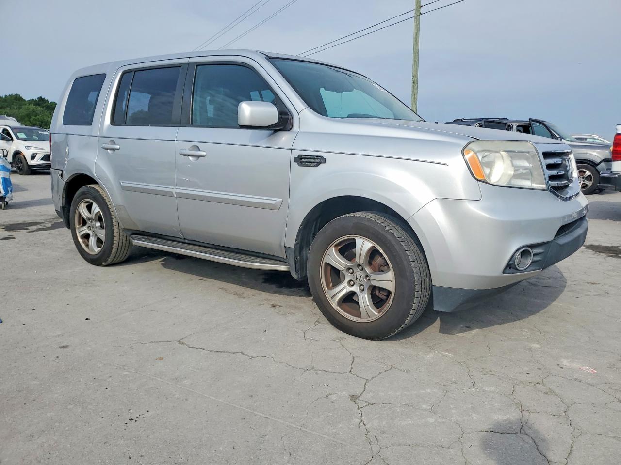 2013 Honda Pilot Exl Silver vin: 5FNYF3H56DB038925