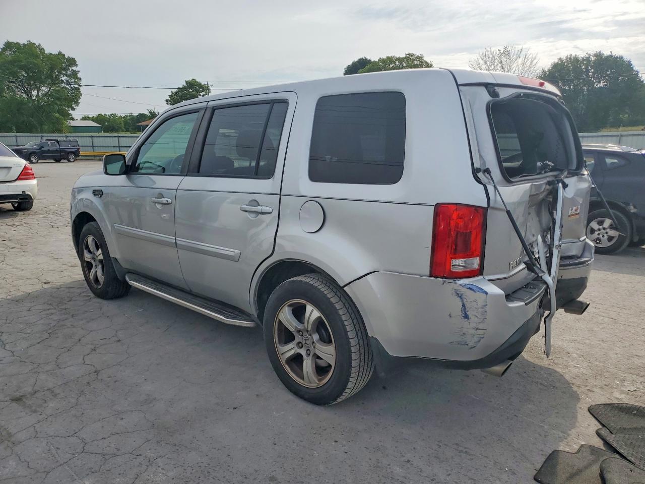 2013 Honda Pilot Exl Silver vin: 5FNYF3H56DB038925