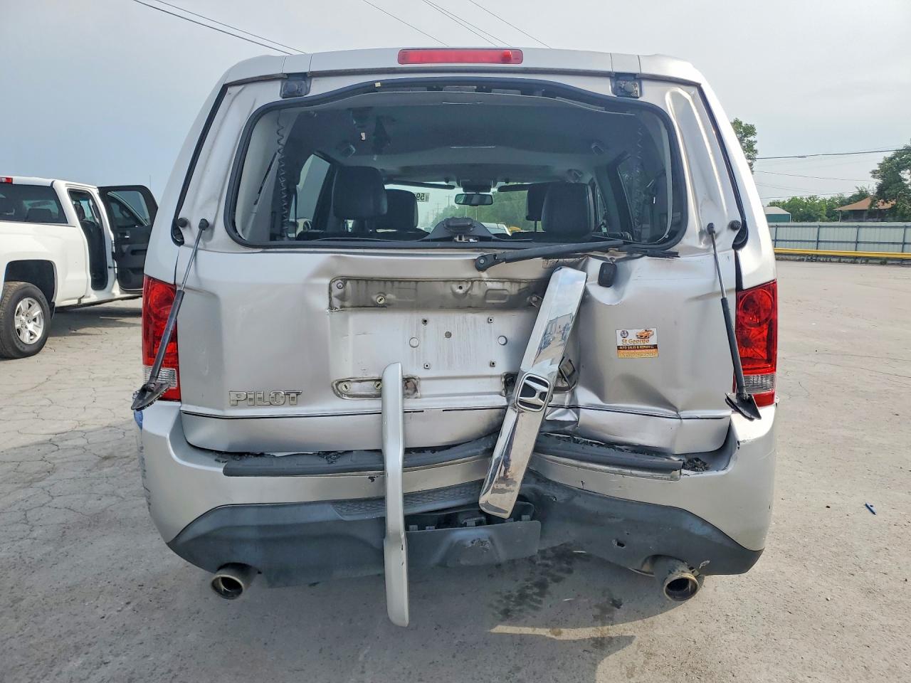 2013 Honda Pilot Exl Silver vin: 5FNYF3H56DB038925