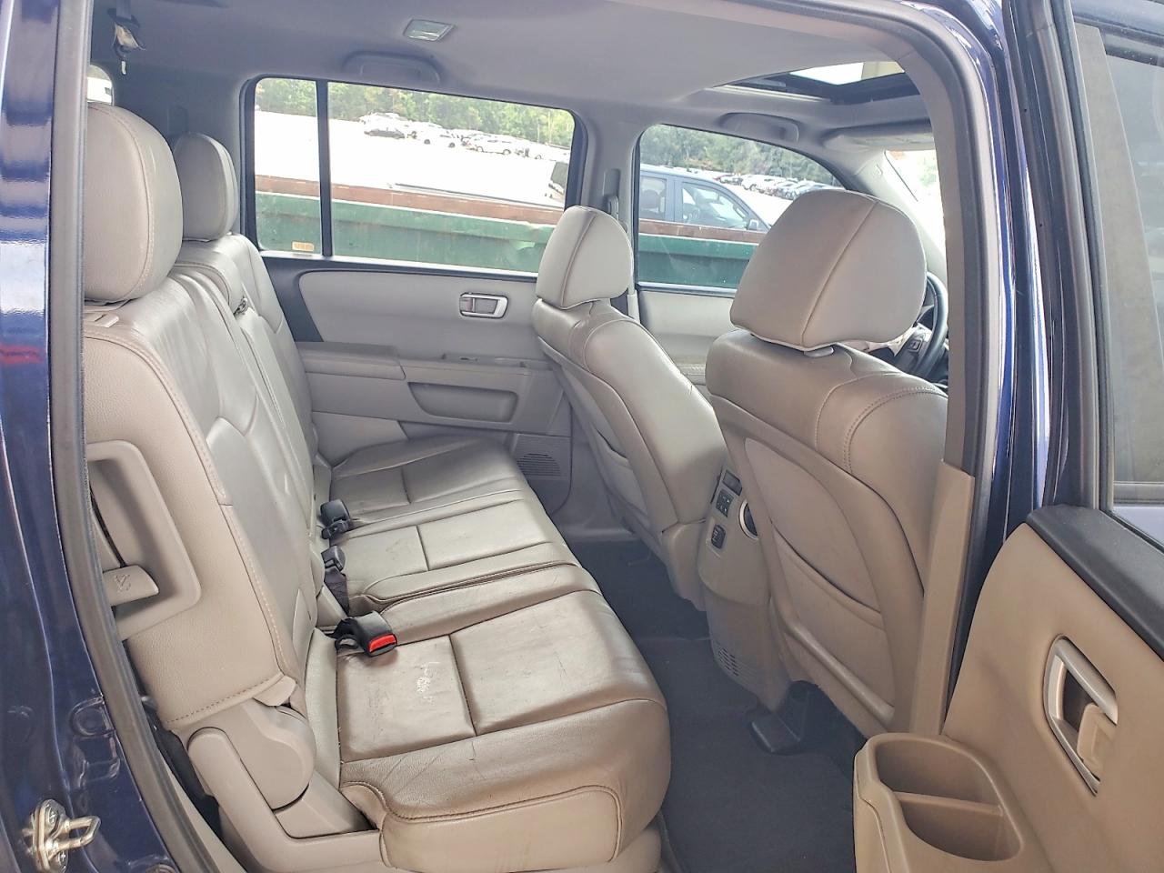 2013 Honda Pilot Blue vin: 5FNYF3H56DB040397