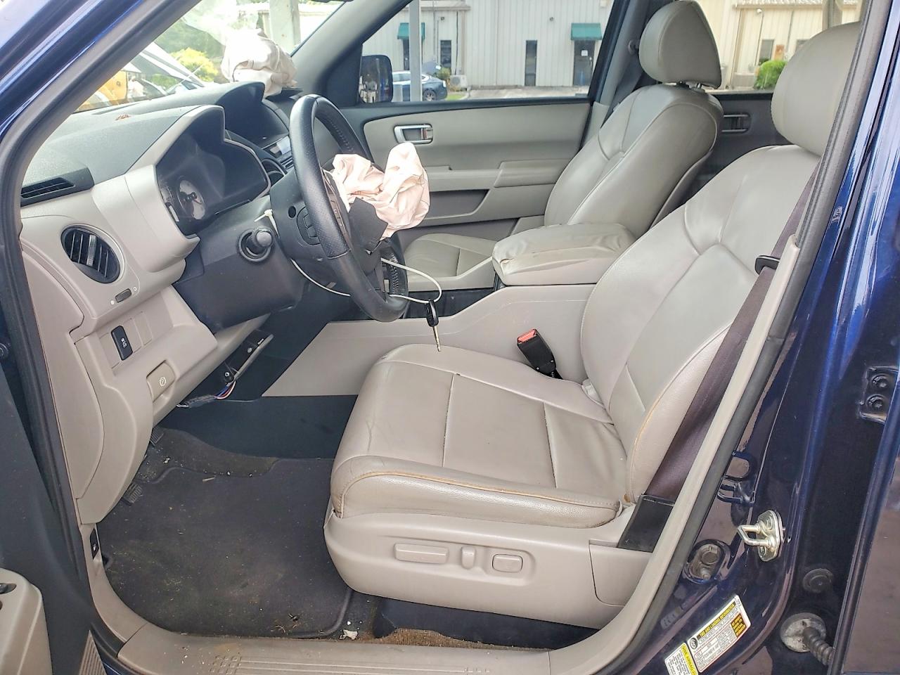 2013 Honda Pilot Blue vin: 5FNYF3H56DB040397