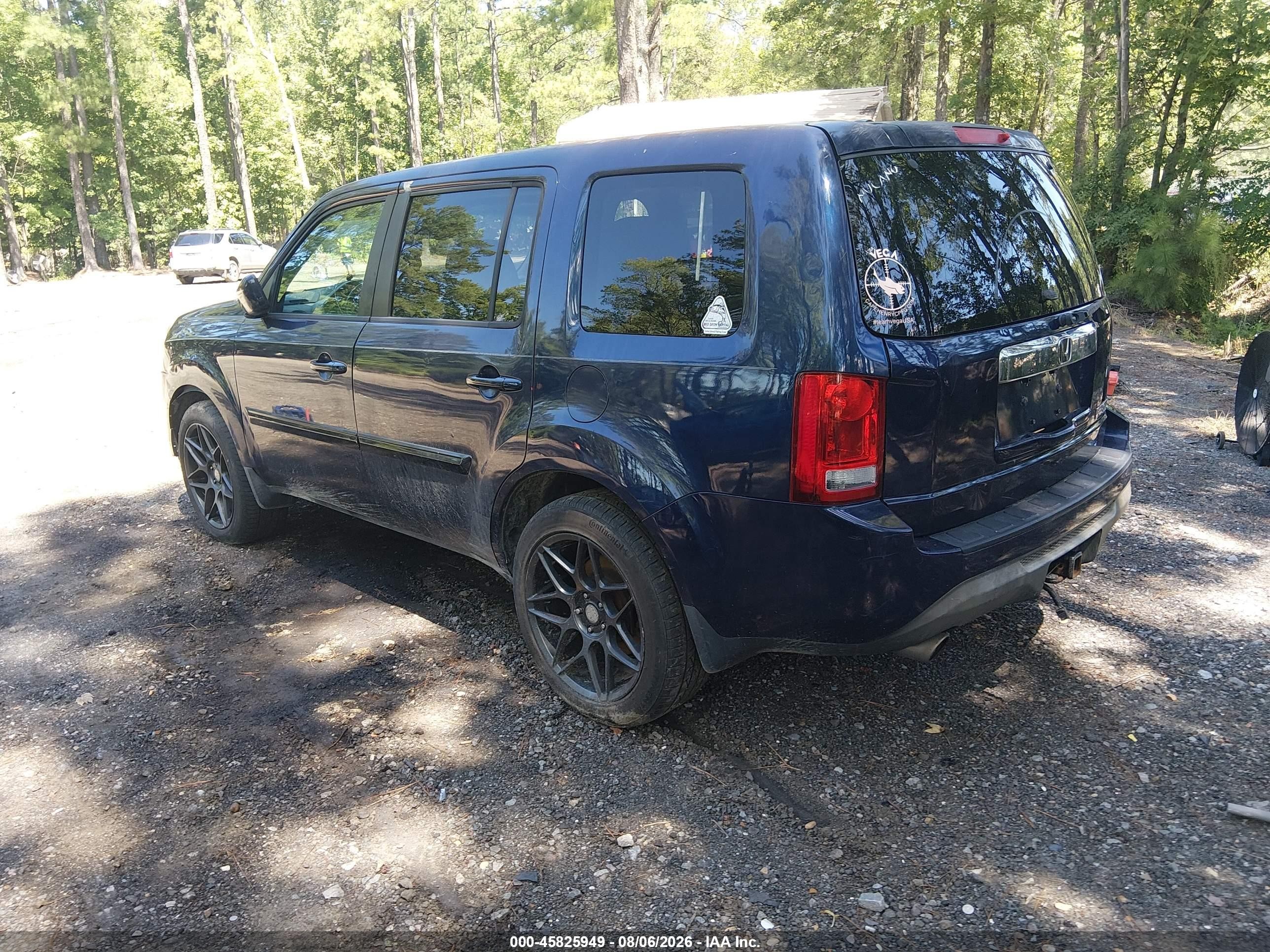 2014 Honda Pilot Ex-l Black vin: 5FNYF3H56EB002265