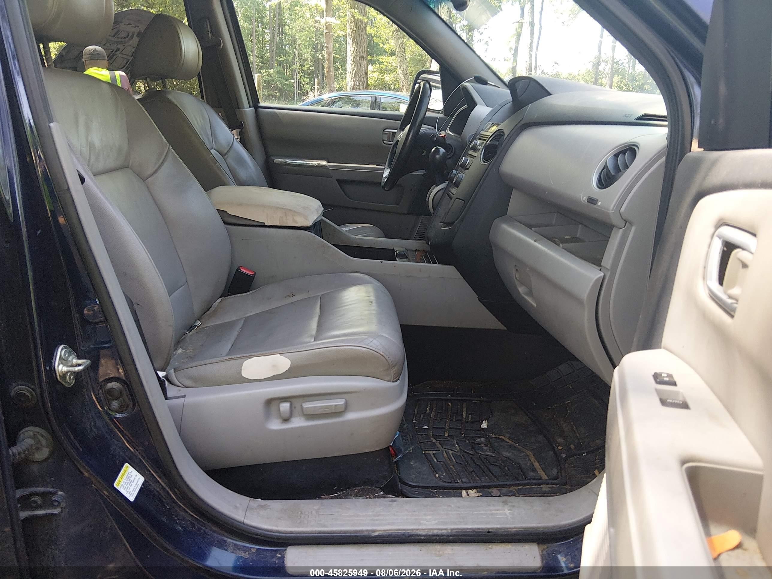 2014 Honda Pilot Ex-l Black vin: 5FNYF3H56EB002265