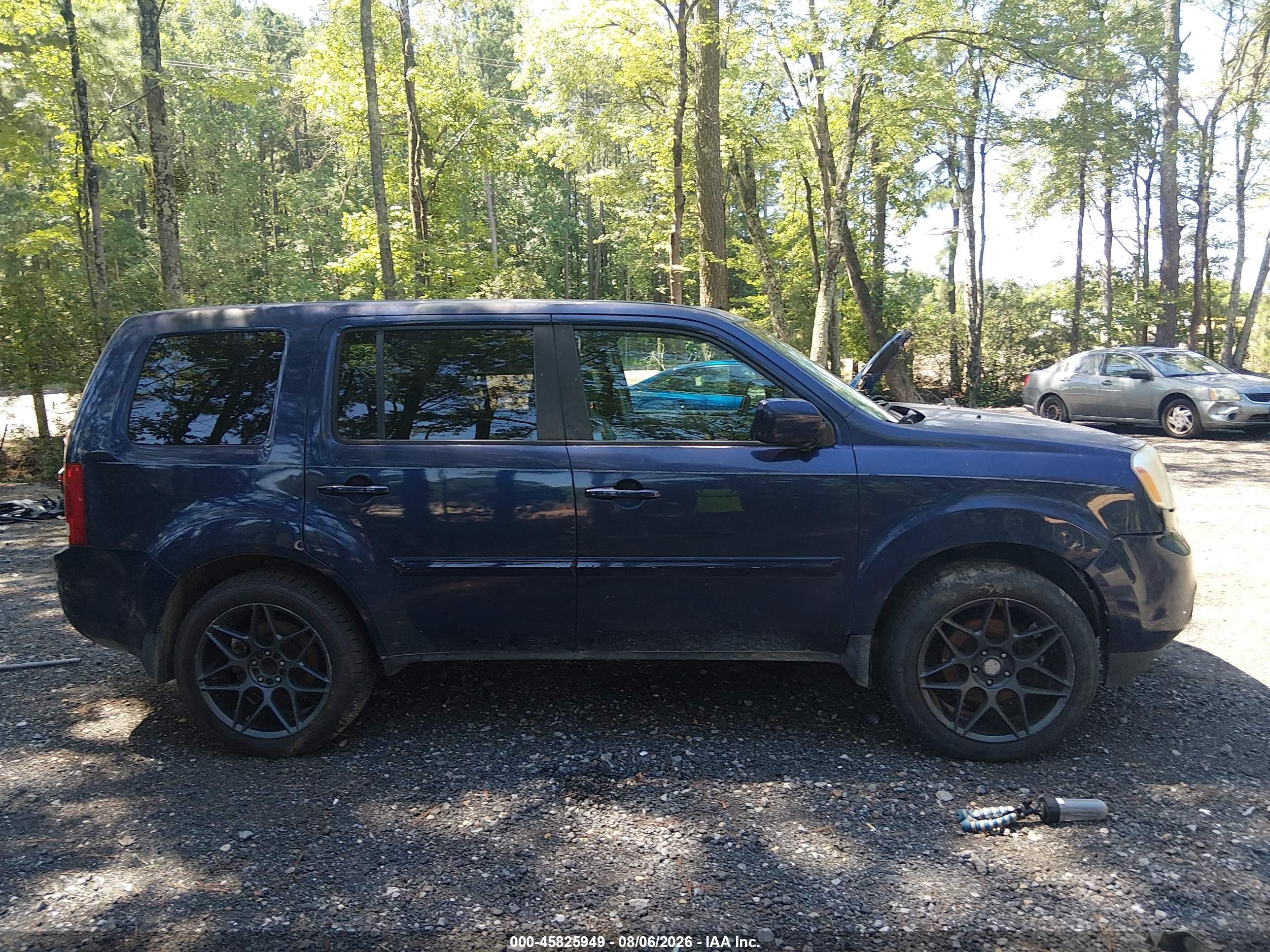 2014 Honda Pilot Ex-l Black vin: 5FNYF3H56EB002265