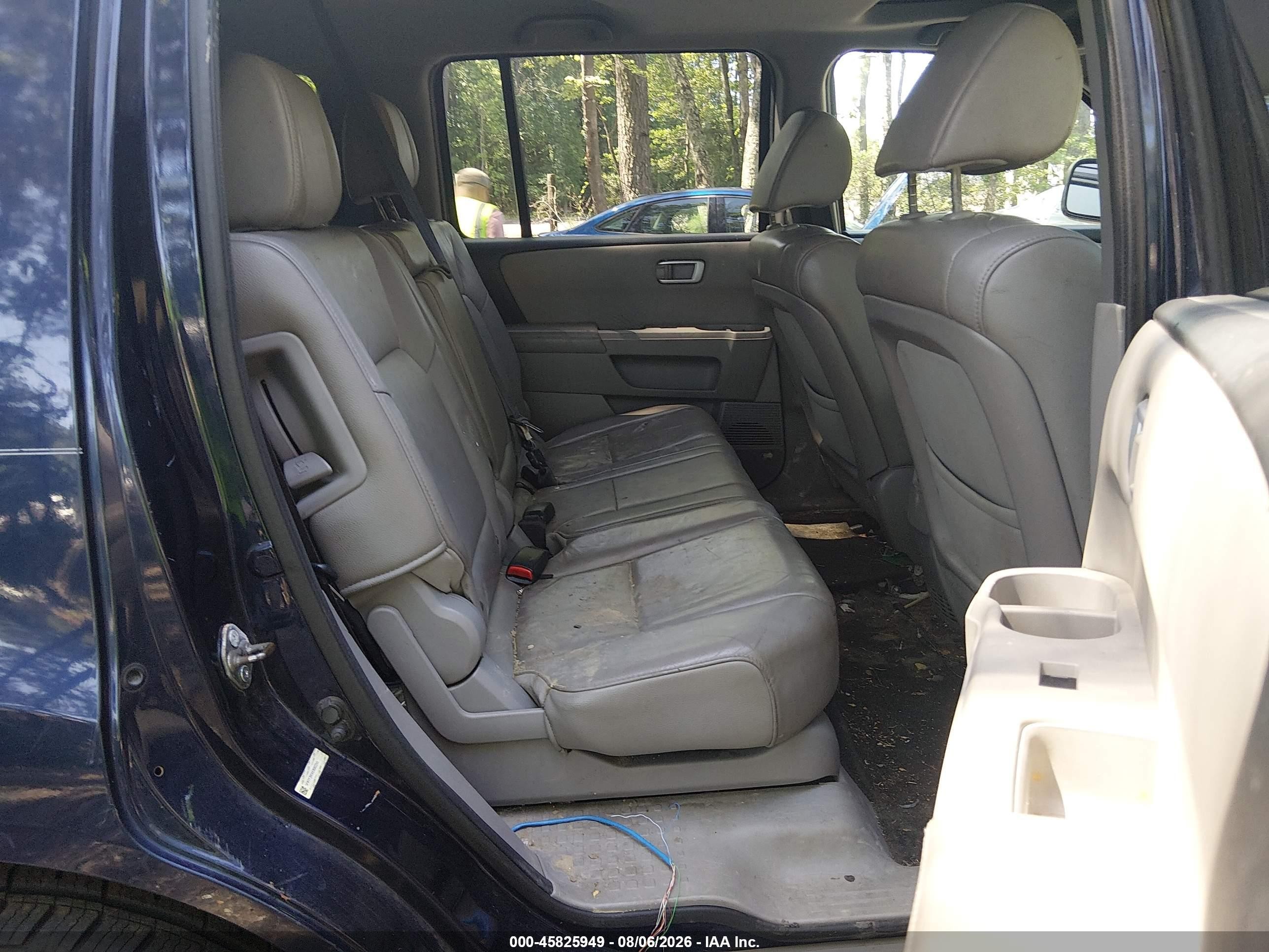 2014 Honda Pilot Ex-l Black vin: 5FNYF3H56EB002265