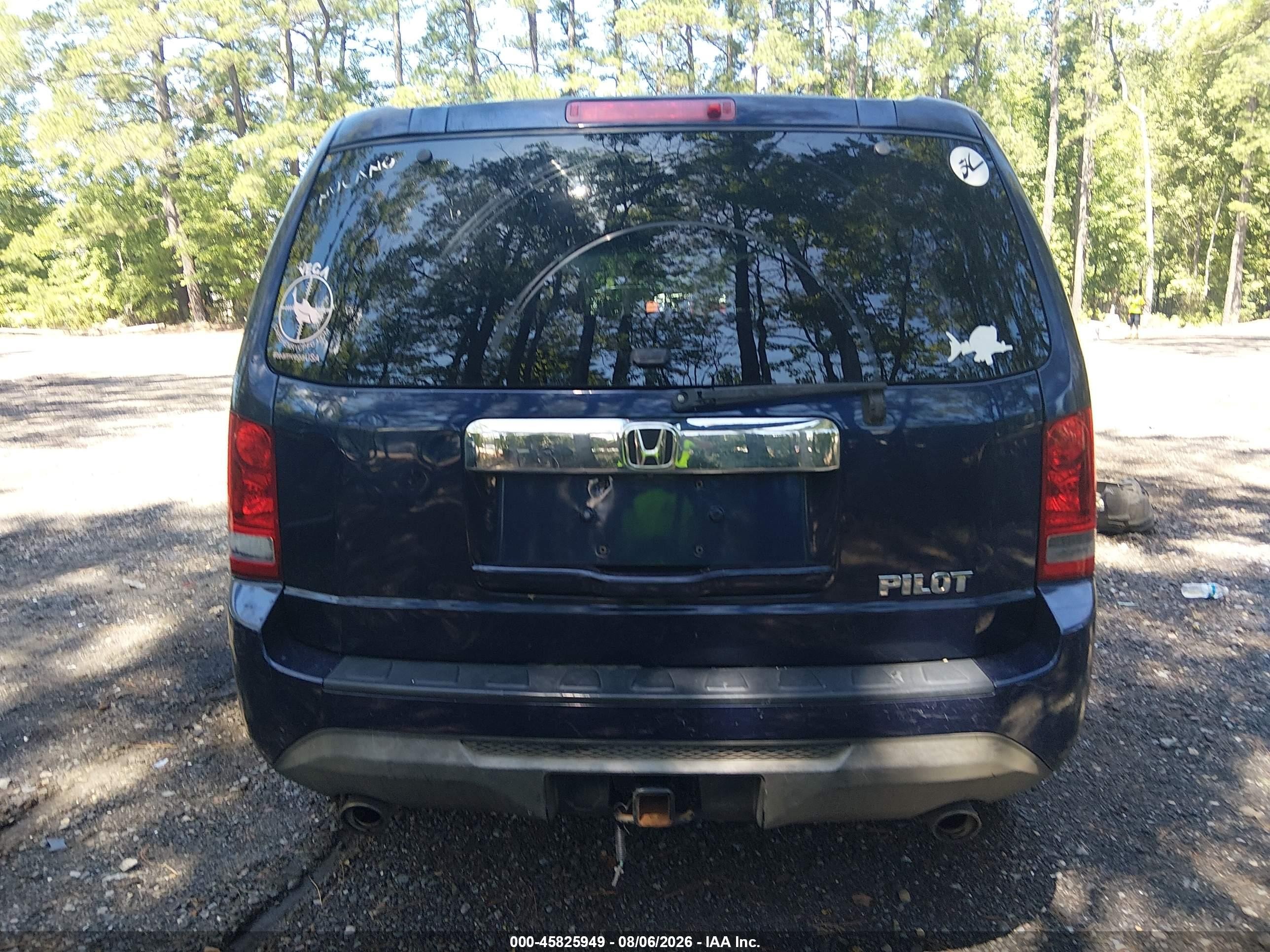 2014 Honda Pilot Ex-l Black vin: 5FNYF3H56EB002265