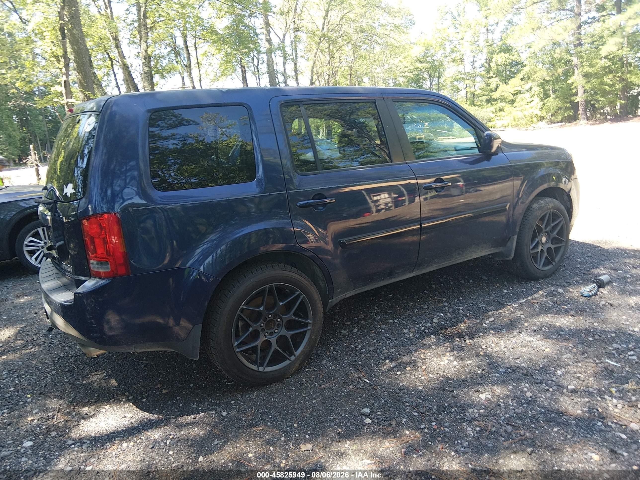 2014 Honda Pilot Ex-l Black vin: 5FNYF3H56EB002265