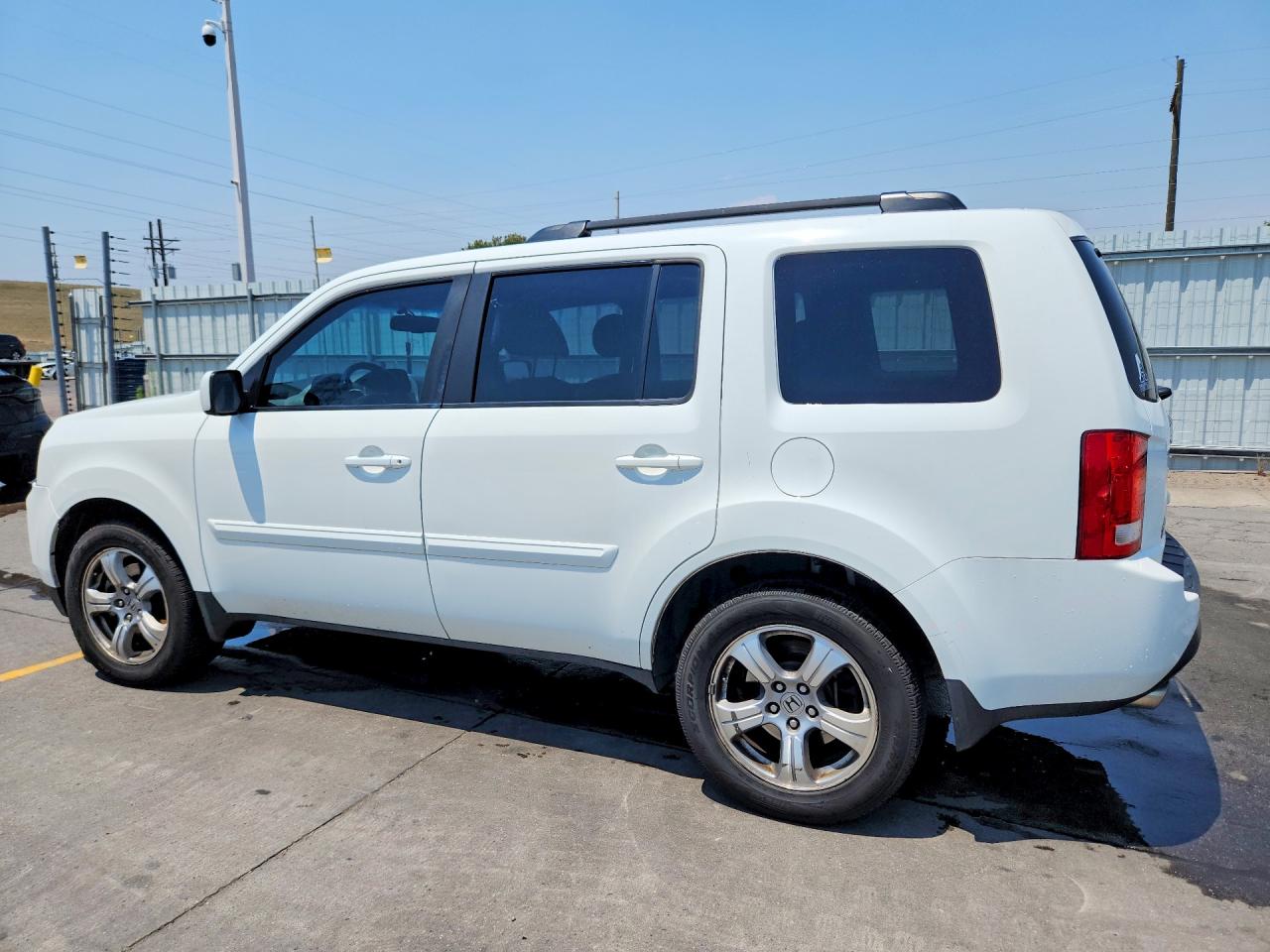 2014 Honda Pilot Exl White vin: 5FNYF3H56EB027361