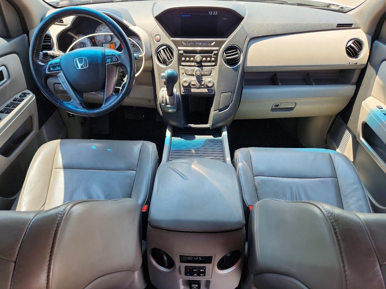 2014 Honda Pilot Exl White vin: 5FNYF3H56EB027361