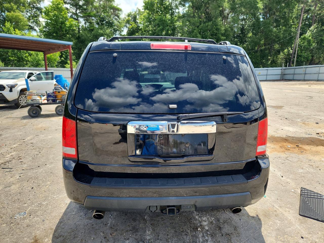 2010 Honda Pilot Exl Black vin: 5FNYF3H57AB020171