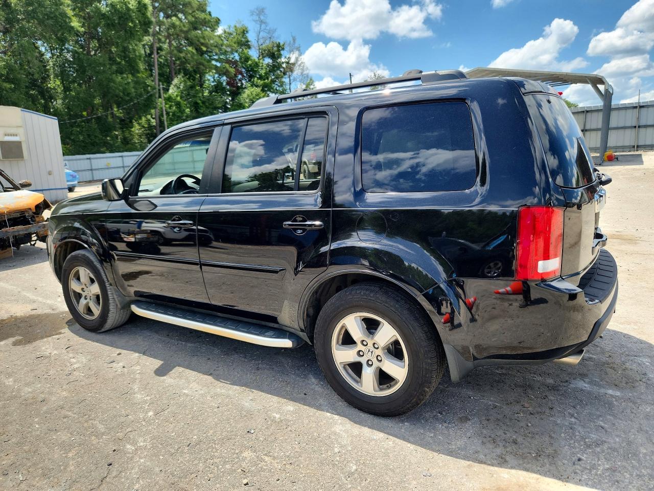 2010 Honda Pilot Exl Black vin: 5FNYF3H57AB020171