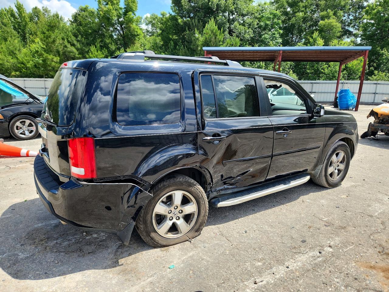 2010 Honda Pilot Exl Black vin: 5FNYF3H57AB020171