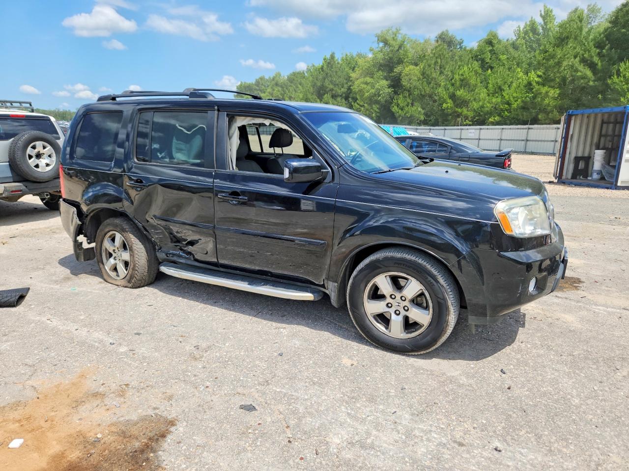 2010 Honda Pilot Exl Black vin: 5FNYF3H57AB020171