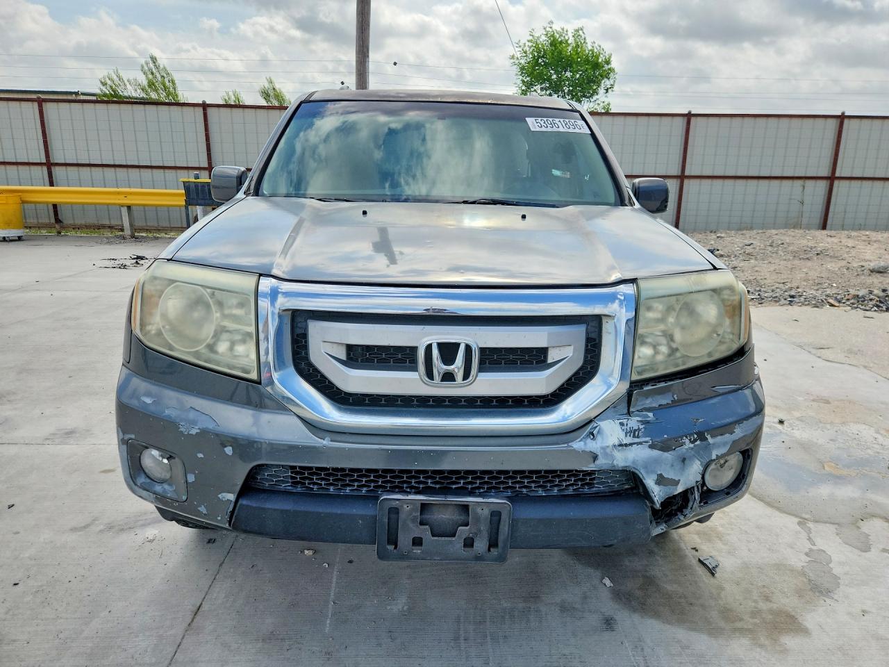 2011 Honda Pilot Exl Gray vin: 5FNYF3H57BB004330