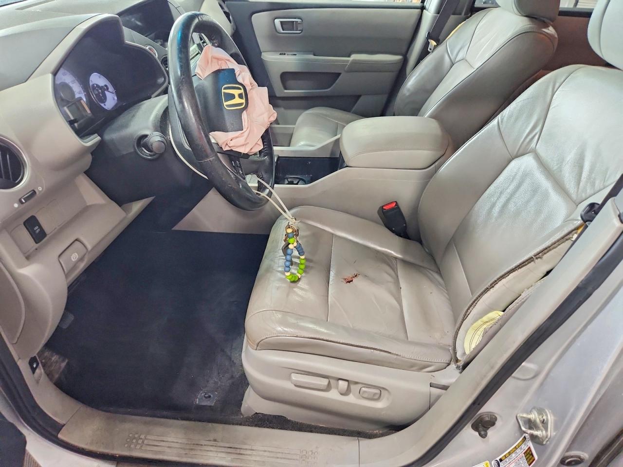 2011 Honda Pilot Exl Silver vin: 5FNYF3H57BB009480