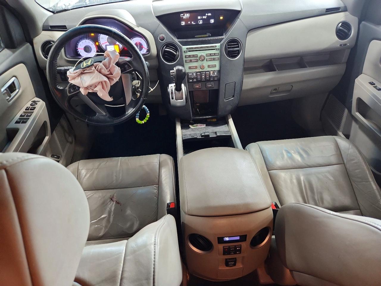 2011 Honda Pilot Exl Silver vin: 5FNYF3H57BB009480
