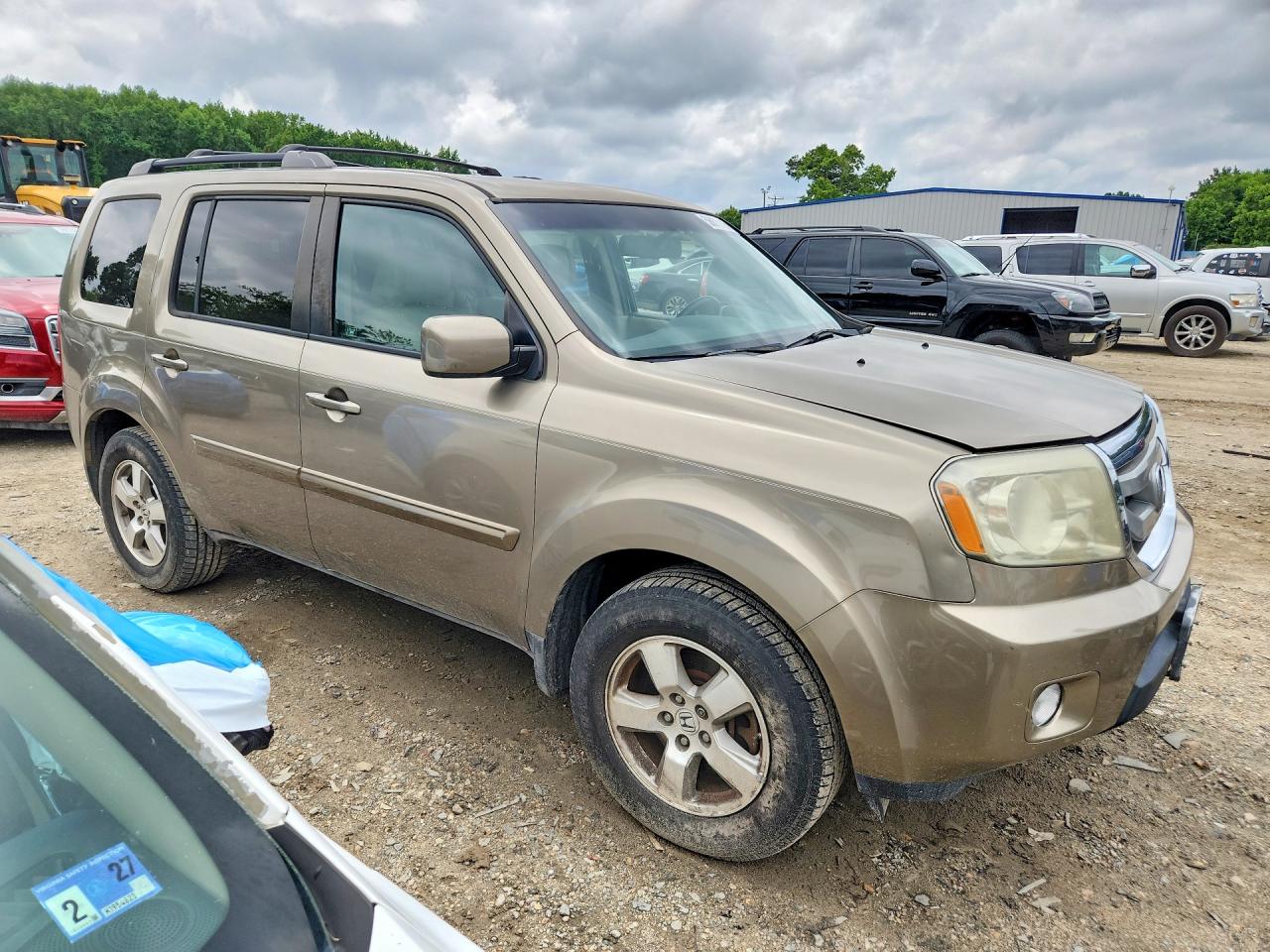 2011 Honda Pilot Exl Gold vin: 5FNYF3H57BB049557